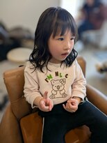 ラ グリヴ(La Grive)&nbsp;巻き髪仕上げキッズカット