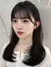 前髪顔周りカット+前髪顔周り髪質改善ストレート+選べる超音波TR 　￥13,200～