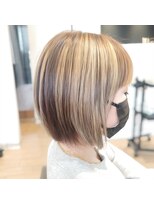 ゼル 熊谷(ZELE)&nbsp;白髪ぼかしハイライト