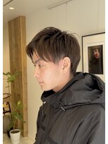 シアン 矢場町店(CYAN.)&nbsp;さっぱりしたい方おすすめ！メンズアップバングスタイル！