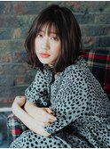 【錦糸町美容院Agate】ヌードアッシュ×ロングボブうる艶髪h
