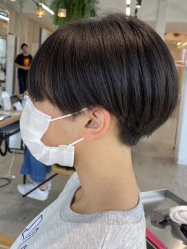 グランデュール 東静岡池田店(GRANDEUR) 東静岡ショートボブくびれショートイルミナカラー顔周りレイヤー