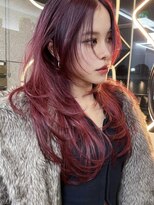 ラキング ギンザ トウキョウ(LAKING GINZA)&nbsp;くびれヘア/アプリコットオレンジ/夏/ハイライトカラー[銀座駅]