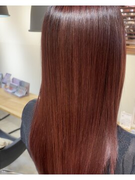 シーユー 梅田店(Cu) ツヤツヤ暖色カラー