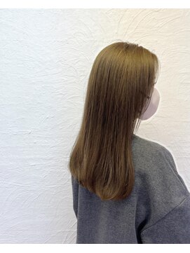 ナナバイロッカ(nana by rocca) 透明感カラー × ナチュラルストレート