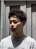 刈り上げスパイキーショート