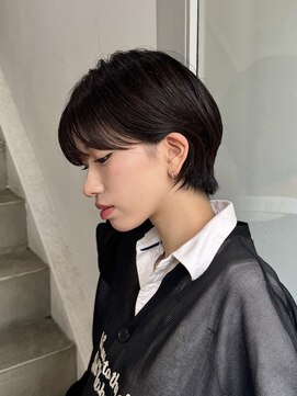 クロト(Clotho) ショートカット/髪質改善縮毛矯正白髪ぼかしレイヤーカラーボブ