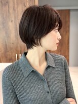 サン 白金台(SUN)&nbsp;あごラインの丸みレイヤーショートボブ白金台目黒