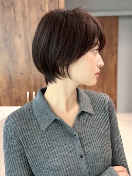 サン 白金台(SUN) あごラインの丸みレイヤーショートボブ白金台目黒