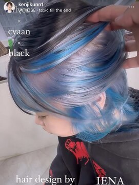 イエナ 渋谷(IENA) デザインカラーケアブリーチダブルカラー