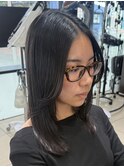 パーマ落としパーマ戻しミディアムパーマ失敗ストレートヘア