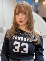 シーシンジュク 新宿南口(Sea shinjuku)&nbsp;セミロングバタフライレイヤー