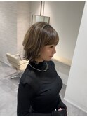 くびれレイヤーボブ 髪質改善