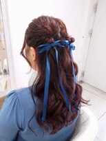 ホワイト キタサンドウ(WHiTE kitasando)&nbsp;ハーフツインアレンジ/ヘアセット/ハーフアップ/原宿