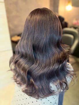 LOE【ロエ】大宮 イメチェン/アンブレラカラー/前髪/ピンクベージュ[大宮]