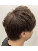 ツーブロックショート