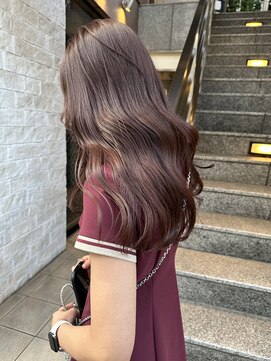 ロマリア(Lomalia) イメチェン/ボブ/ラベンダーグレージュ/前髪/表参道/原宿