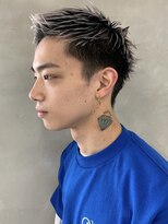 トイロ 渋谷(Toiro)&nbsp;メンズダブルカラーベリーショート刈り上げショート2ブロック