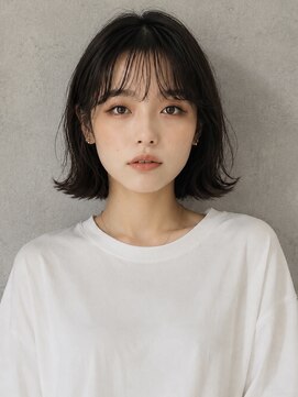 ヘアサロン コレハ(hair salon CoReha) 【切りっぱなし×外ハネ】横山