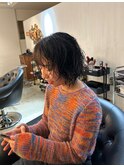 【スタイリングを楽に】癖毛風パーマ×ボブ