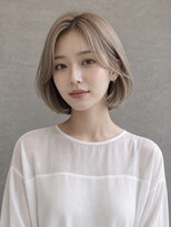 サムシング(Something.)&nbsp;大人レイヤーボブ_ミルクティーベージュ