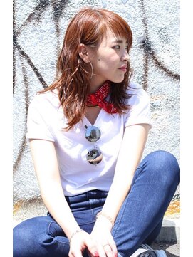 アグ ヘアー ループ 矢場町店(Agu hair loop) 外国人風ミディ(豊田翔平)