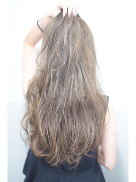 ミエル ヘア 新宿(miel hair) ミルクティーグレージュ