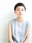 ベビーバングショート