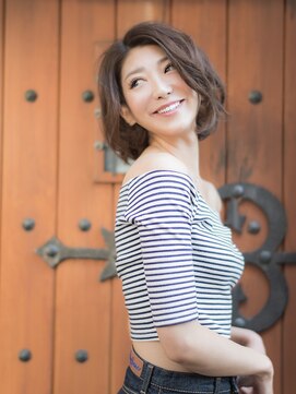 マルジュ(Marge) 【hair make Marge】大人ナチュラル×ルーズボブ