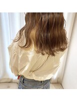 ルアナ ヘア アンド トリートメント(Luana)&nbsp;波ウェーブ巻きインナーカラー