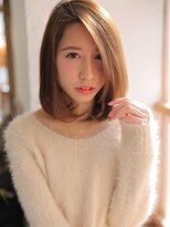 アグ ヘアー ボニー 三田駅前店(Agu hair bonny) ☆ハイトーンのサラつやロブディー☆