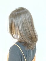 クオリス 上福岡店(QUALIS)&nbsp;シースルーカラー/前上がり/レイヤーカット/ツヤ髪/ワンカール