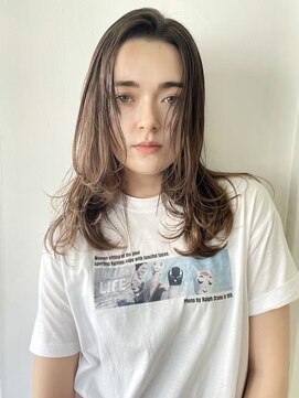 スー 渋谷(suu) 【SUN】ラフなカジュアルスタイルにレイヤーカット yurika