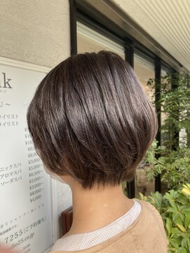 リンク(Link) 毛先パーマで簡単スタイリング!好感度アップショート