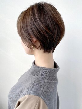 ヘアーアンドスパ フェリーチェ ミチ 野田屋町店(HAIR&SPA felice MICHI) 【feliceMICHI島田和也】丸みショートボブ