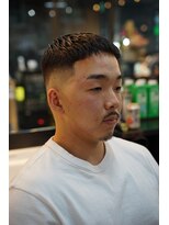 タイト スワッグ バーバーワークス(TIGHT SWAG BARBERWORKS)&nbsp;スキンフェード×クロップスタイル