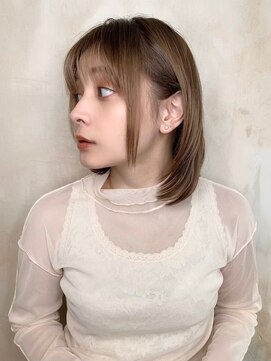 ニスル センター南店(NISURU) 似合わせカット/大人ガーリー/ダークアッシュ/着物/センター南