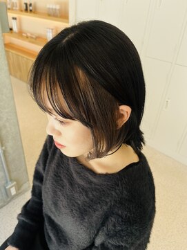 ジーナ 新宿(Zina) 顔まわりレイヤー×へムライトカラー【Zina　大越香苗】