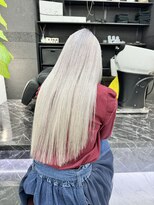 チュダック(ChuDuck)&nbsp;韓国風《ペールシルバー》ハイトーン/ケアブリーチ/ダブルカラー