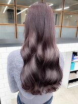 ロコヘアー(Locohair)&nbsp;大人可愛い髪質改善カラーラベンダーピンクブラウン