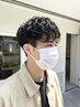 【期間限定/新商材導入モニター価格！】メンズカット+パーマ　￥7500