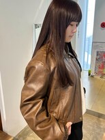 シテン(SITEN)&nbsp;アッシュブラウン/ストレートロング/チョコレートブラウン