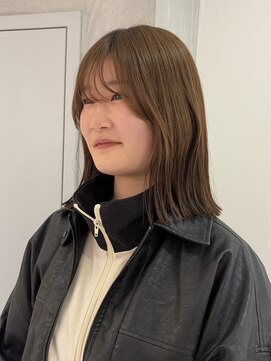 ヨーク(YOKE) 【YOKE】結べるボブ切りっぱなしボブダブルカラー髪質改善20代