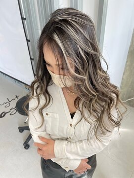 キング 枚方店(K!ng) 縮毛矯正髪質改善ハイライトレイヤーカット枚方美容室エクステ