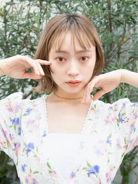 ジプソ 池袋西口(Gypso) レイヤーボブ髪質改善カラー質感再生トリートメント２/池袋駅