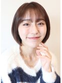 【 Ｉ. 】30代からのナチュラル前下がりショートボブ　川口