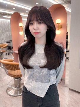 ロンド ブランシュ 錦糸町北口(Lond blanche) ★髪質改善縮毛矯正レイヤーカットココアベージュ