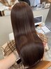 【梅雨のうねりを解消！】 雨の日でも綺麗が続く酸性ストレート＋カット