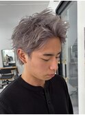 ハイライトハイトーンダブルカラー20代30代40代前髪長めULu
