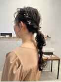 ヘアセット/結婚式セット/編みおろし[札幌美容室LINDA]